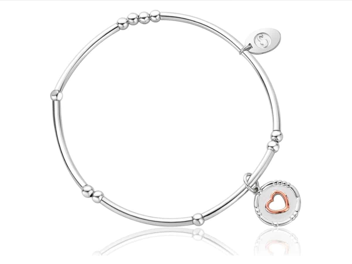 Morse Code Affinity Bead Bracelet 17-18cm